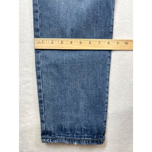 Banana Republic Jeans Mens 30x32 Denim Straight Fit Vintage Blue Wash - Picture 9 of 9